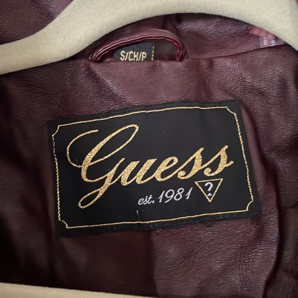 Guess Asymmetrical Faux Leather Jacket - Picture 3 of 3